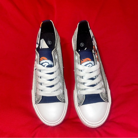 FOCO NFL Denver Broncos Super Fan Sneakers (6) - Picture 2 of 4